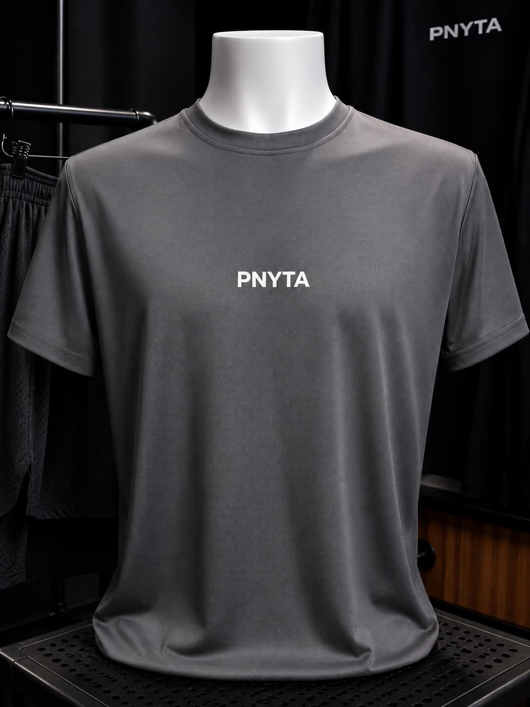 Mesh Dry Fit Shirt / Dark Grey